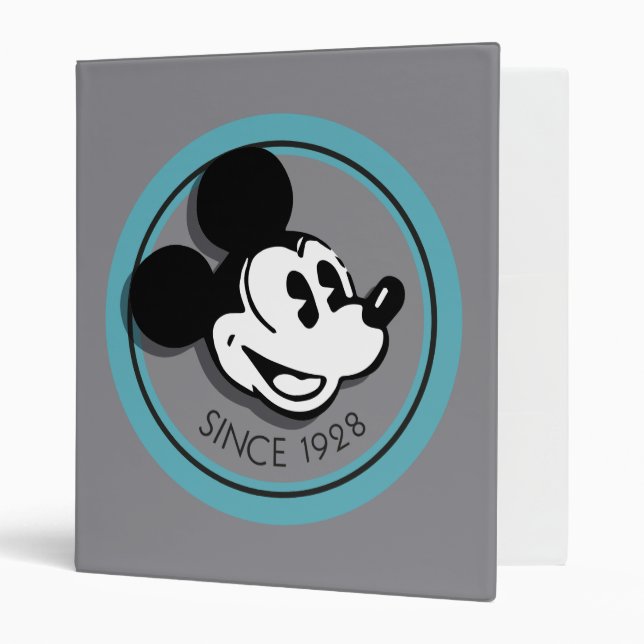 Classic Mickey Since 1928 Binder (Front/Inside)