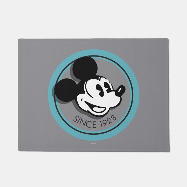 Classic Mickey Since 1928 Doormat (Front)