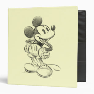 Classic Mickey   Sketch Binder