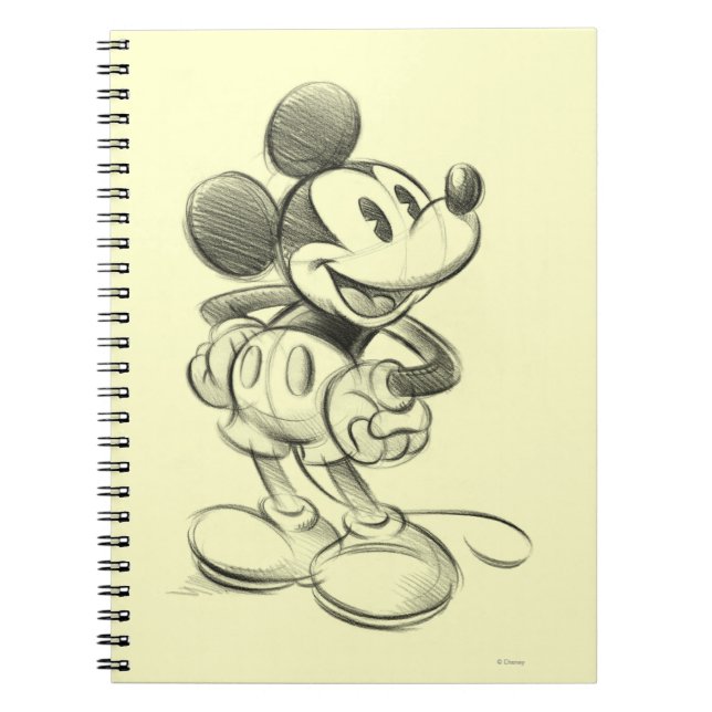 Classic Mickey | Sketch Notebook (Front)