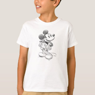 Classic Mickey   Sketch T-Shirt