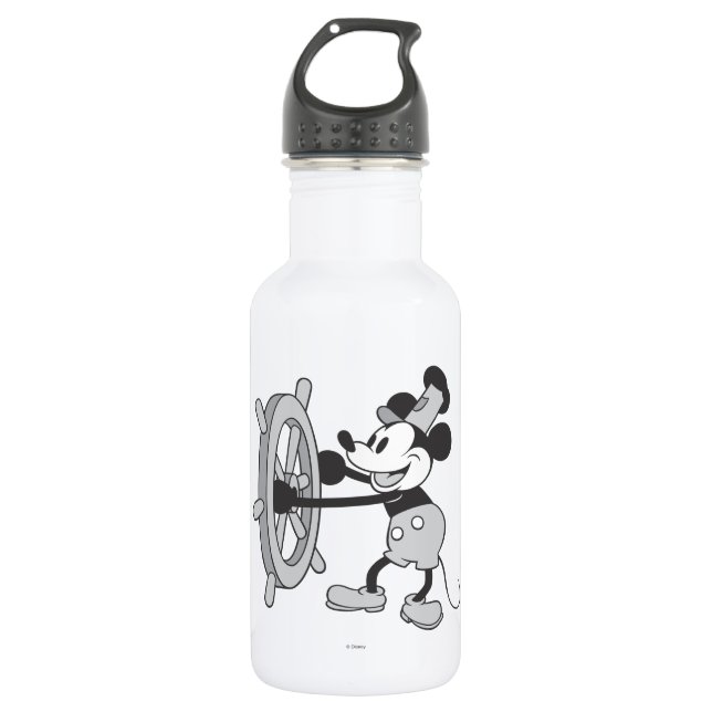 Classic Mickey | Steamboat Willie 532 Ml Water Bottle (Front)