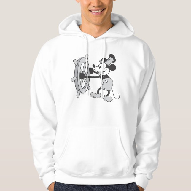 Classic Mickey | Steamboat Willie Hoodie (Front)