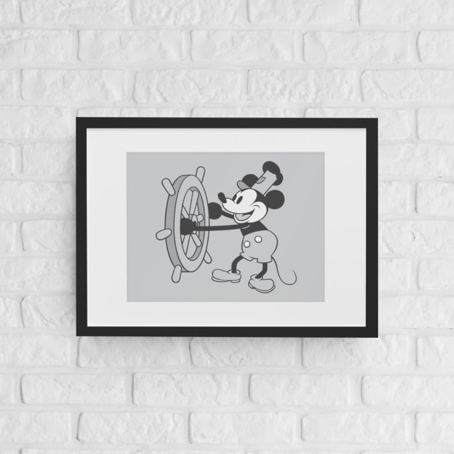 Classic Mickey | Steamboat Willie Poster (Creator Uploaded)