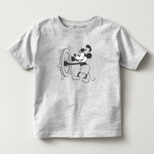 Classic Mickey Steamboat Willie Toddler T-shirt