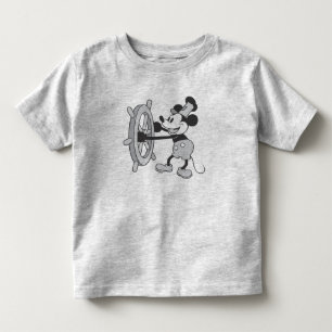 Classic Mickey Steamboat Willie Toddler T-shirt