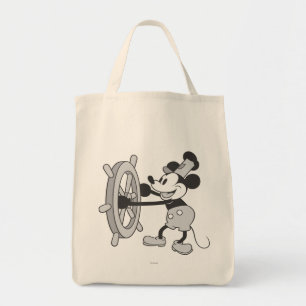 Classic Mickey   Steamboat Willie Tote Bag
