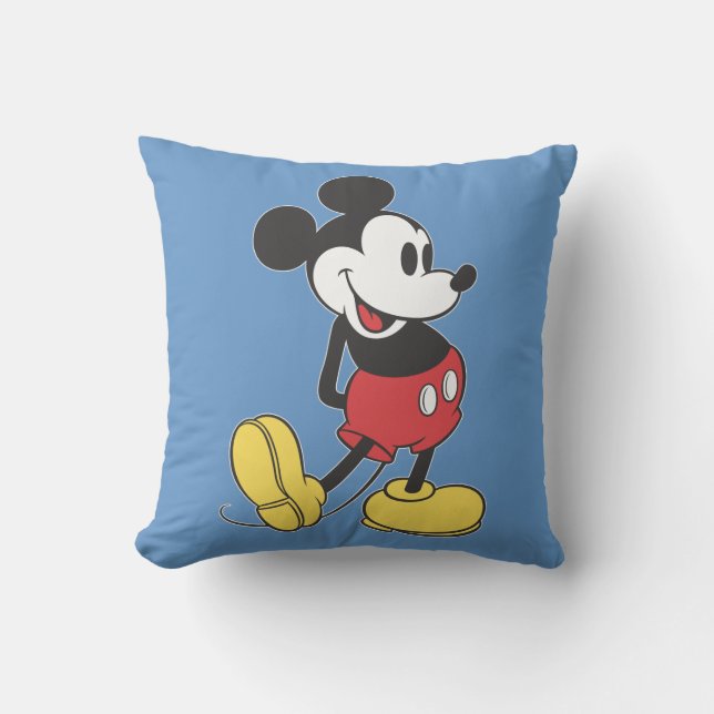 Classic Mickey Throw Pillow (Front)