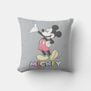 Classic Mickey Throw Pillow