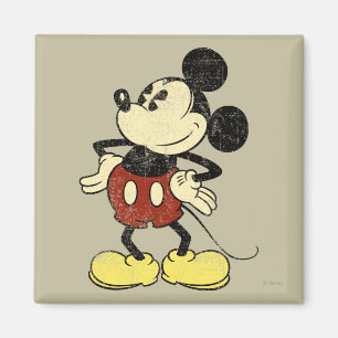 Classic Mickey   Vintage Hands on Hips Magnet