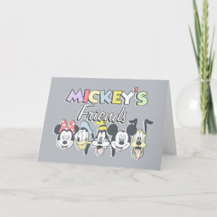 Classic Mickey's Friends Card
