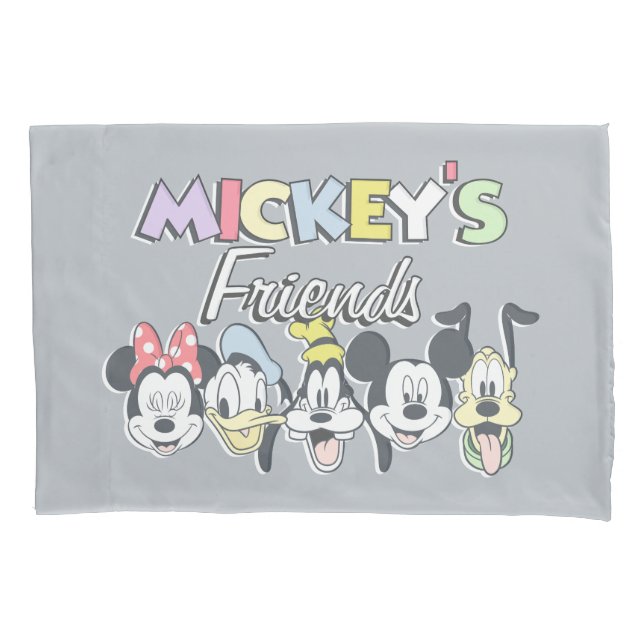 Classic Mickey's Friends Pillowcase (Front)