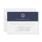 Classic Midnight Blue and White | Bar Mitzvah