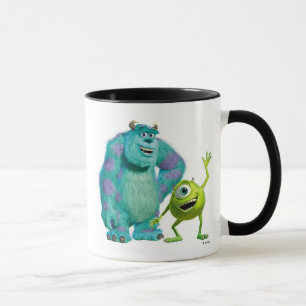 Classic Mike & Sully Waving Disney Mug