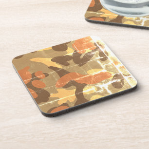 Classic Military Camo Pattern Coaster