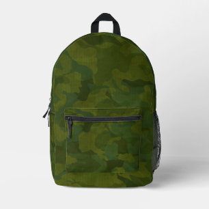Classic Military Camouflage Printed Backpack