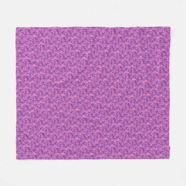 Classic Military Digital Camo Pattern Fleece Blanket (Front (Horizontal))