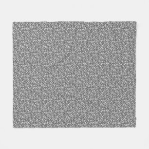 Classic Military Digital Camo Pattern Fleece Blanket