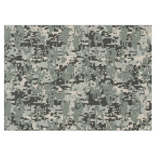 Classic Military Digital Camo Pattern Tablecloth