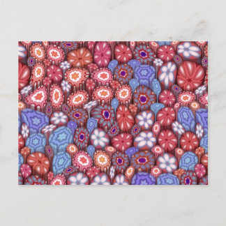 Classic Millefiori Postcard