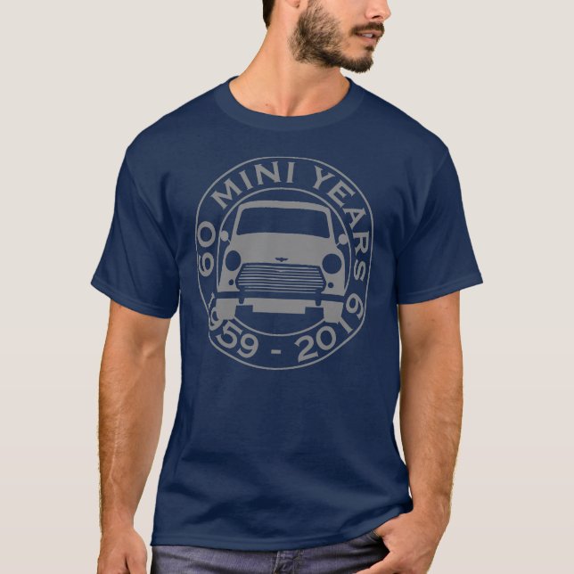 Classic Mini 60 year anniversary T-Shirt (Front)