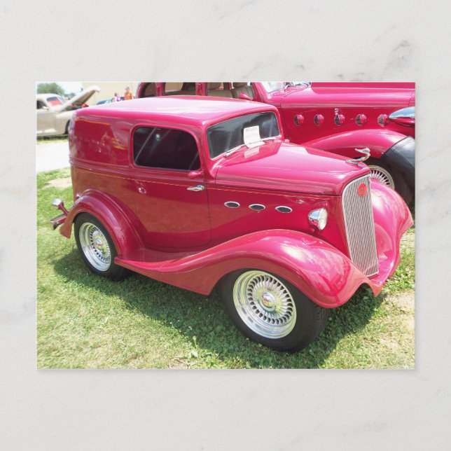 Classic Mini-Car Postcard (Front)