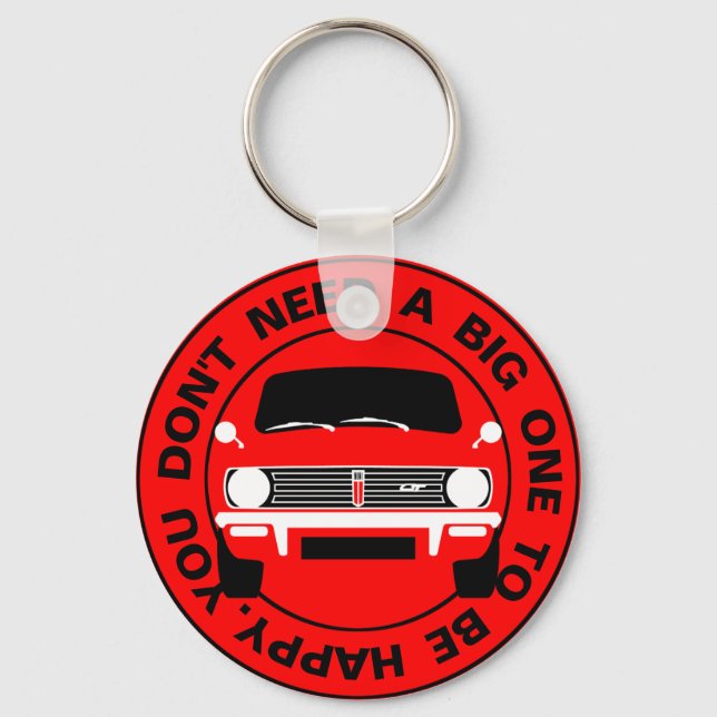 Classic Mini Clubman Keychain (Front)