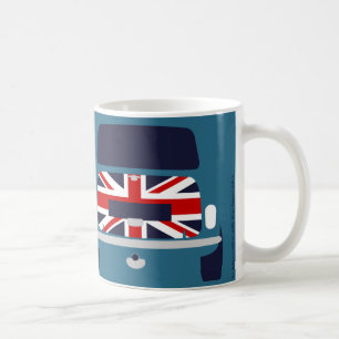 Classic Mini Cooper minimalist art mug