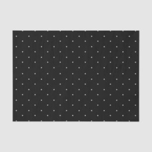 Classic Mini White Polka Dots Pattern Tissue Paper