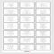Classic Minimalist Wedding Guest Address Labels