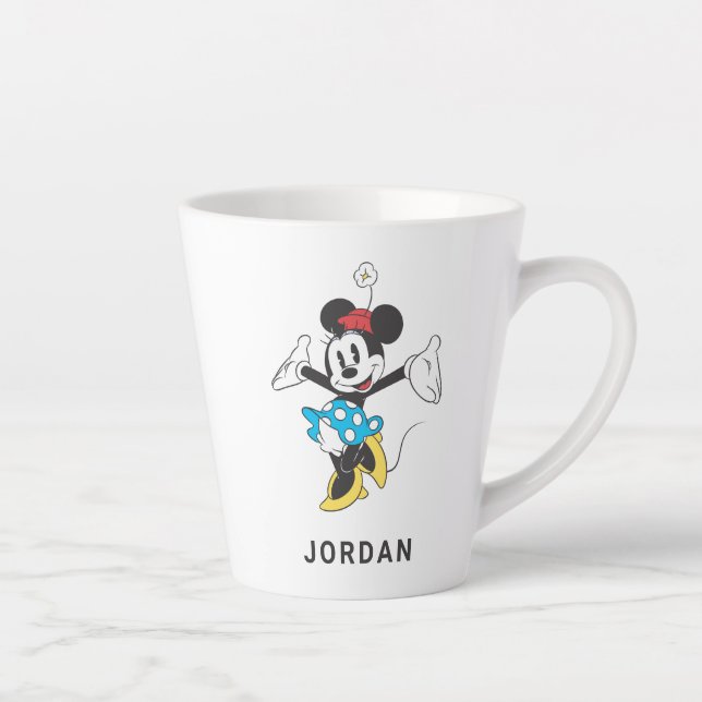 Classic Minnie | Excited Latte Mug (Right)