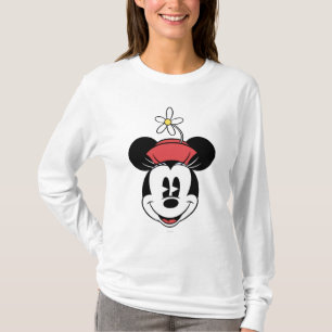 Classic Minnie Flower Face T-Shirt