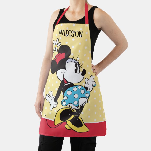Classic Minnie Mouse Apron (Insitu)