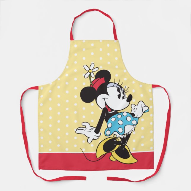 Classic Minnie Mouse Apron (Front)