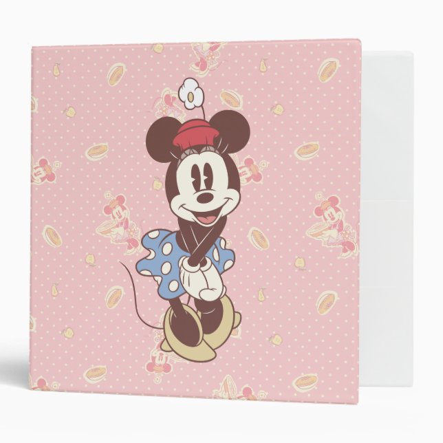 Classic Minnie Mouse Binder (Front/Inside)