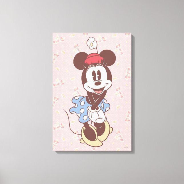 Classic Minnie Mouse Canvas Print (Front)