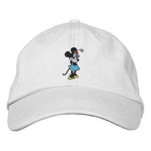 Classic Minnie Mouse Embroidered Hat