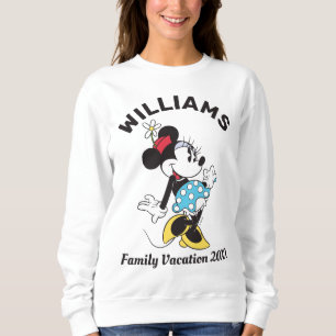 Classic Minnie Mouse Family Vacation Sweatshirt
