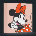 Classic Minnie Mouse Hands Clasped Pose Binder<br><div class="desc">Timeless, playful, and full of Disney charm, this classic Minnie Mouse artwork showcases her iconic polka dot skirt, signature bow, and cheerful pose that fans know and love. With bold colors and a clean, character-forward design, this artwork captures Minnie’s joyful personality and everlasting style. Perfect for customizable Zazzle products like...</div>