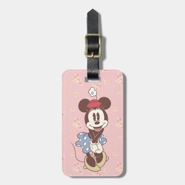 Classic Minnie Mouse Luggage Tag (Front Vertical)