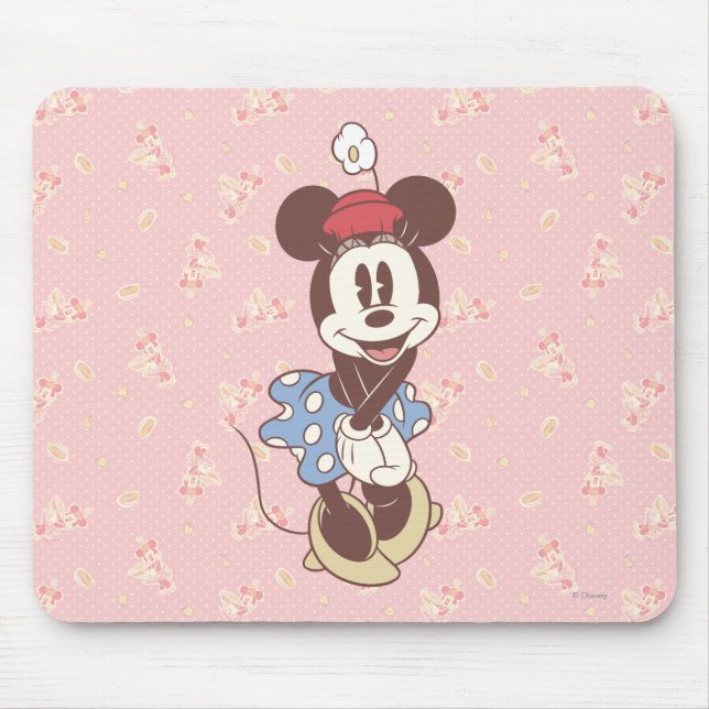 Classic Minnie Mouse Mouse Pad (Front)