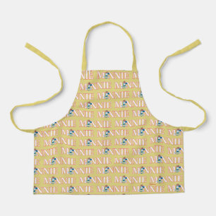 Classic Minnie Name Banner Apron