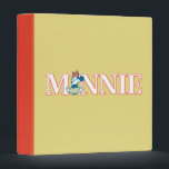 Classic Minnie Name Banner Binder<br><div class="desc">Simple, cheerful, and full of timeless Disney charm, this clean name-style artwork features Minnie Mouse paired with bold lettering for a fun and eye-catching look. The playful pose and bright color palette make it perfect for personalization, whether you’re adding names, dates, or special messages. Ideal for customizable Zazzle products like...</div>
