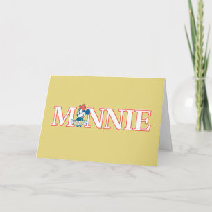 Classic Minnie Name Banner Card