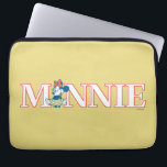 Classic Minnie Name Banner Laptop Sleeve<br><div class="desc">Simple, cheerful, and full of timeless Disney charm, this clean name-style artwork features Minnie Mouse paired with bold lettering for a fun and eye-catching look. The playful pose and bright color palette make it perfect for personalization, whether you’re adding names, dates, or special messages. Ideal for customizable Zazzle products like...</div>