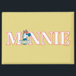 Classic Minnie Name Banner Magnet<br><div class="desc">Simple, cheerful, and full of timeless Disney charm, this clean name-style artwork features Minnie Mouse paired with bold lettering for a fun and eye-catching look. The playful pose and bright color palette make it perfect for personalization, whether you’re adding names, dates, or special messages. Ideal for customizable Zazzle products like...</div>