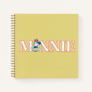 Classic Minnie Name Banner Notebook