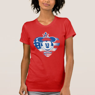 Classic Minnie   Patriotic T-Shirt