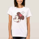 Classic Minnie | Side Flower Face T-Shirt<br><div class="desc">Classic Minnie Mouse 6</div>