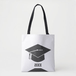 Classic Modern Graduation Tote Bag